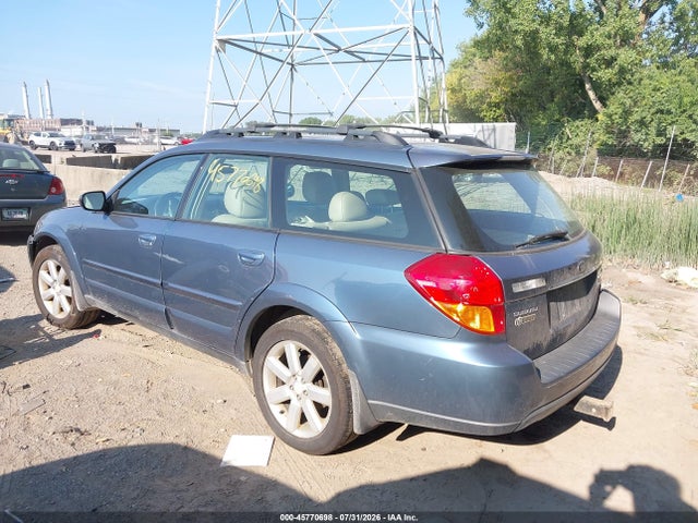 Продаж на аукціоні авто 2006 Subaru Outback 2.5i Limited, vin: 4S4BP62C966331594, номер лоту: 45770698