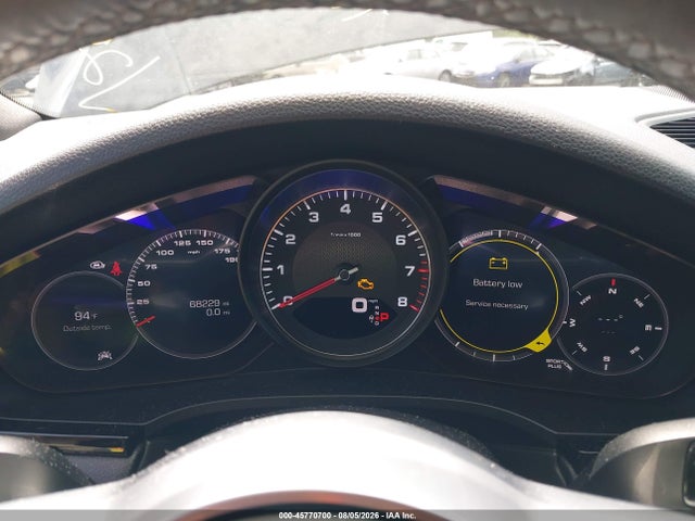45770700 :رقم المزاد ، WP1AB2AYXLDA28950 vin ، 2020 Porsche Cayenne S مزاد بيع