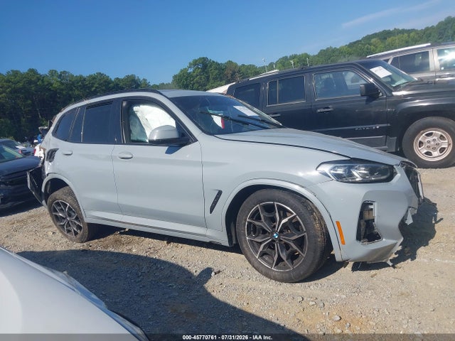 2022 Bmw X3 Sdrive30i მანქანა იყიდება აუქციონზე, vin: WBX47DP07NN165812, აუქციონის ნომერი: 45770761