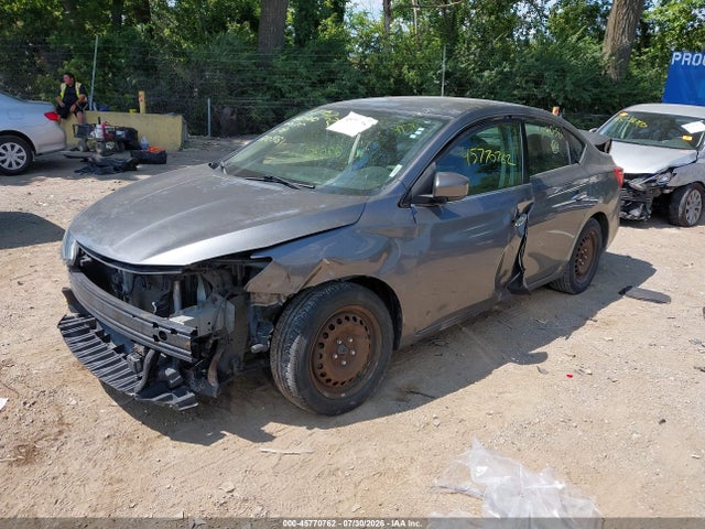 2019 Nissan Sentra S მანქანა იყიდება აუქციონზე, vin: 3N1AB7AP6KY270381, აუქციონის ნომერი: 45770762