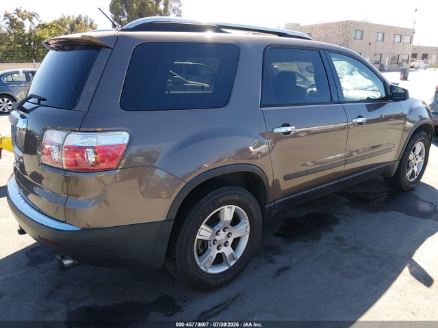 Продажа на аукционе авто 2009 Gmc Acadia Sle1, vin: 1GKER13D19J181699, номер лота: 45770807