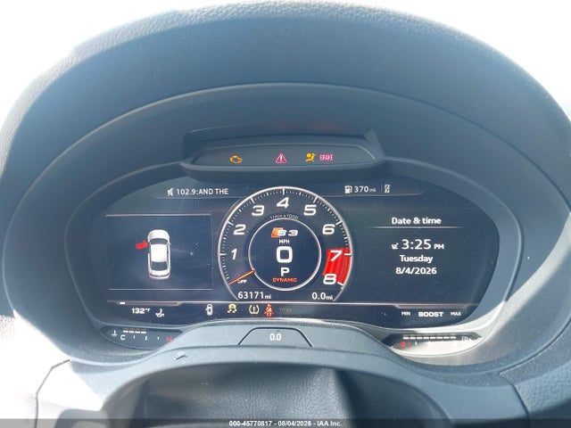 WAUE1GFF1LA095526 Audi S3 Premium Plus Tfsi Quattro S Tronic