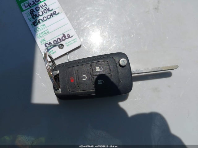 45770821 :رقم المزاد ، KL4CJGSBXEB549793 vin ، 2014 Buick Encore Leather مزاد بيع
