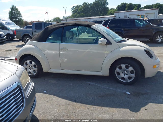 2005 Volkswagen New Beetle Gl მანქანა იყიდება აუქციონზე, vin: 3VWBM31Y15M305219, აუქციონის ნომერი: 45770831