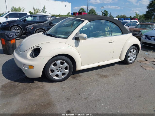 2005 Volkswagen New Beetle Gl მანქანა იყიდება აუქციონზე, vin: 3VWBM31Y15M305219, აუქციონის ნომერი: 45770831