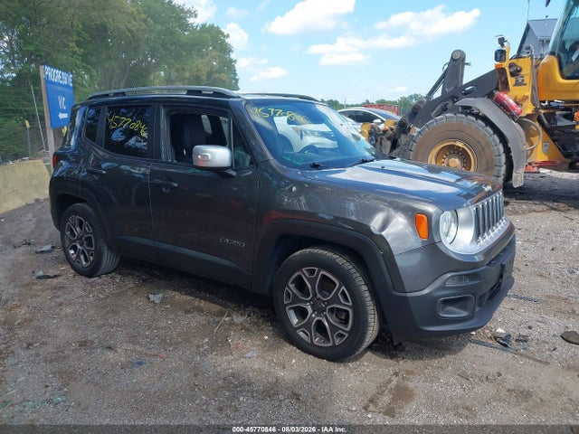Продажа на аукционе авто 2017 Jeep Renegade Limited, vin: ZACCJADB1HPE55523, номер лота: 45770846