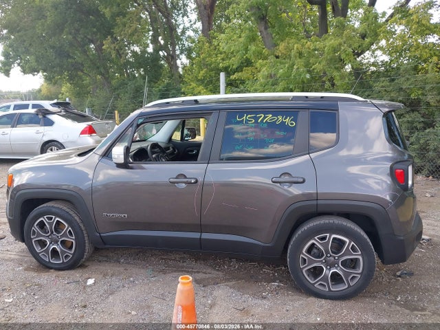 Aukcja sprzedaży 2017 Jeep Renegade Limited, vin: ZACCJADB1HPE55523, numer aukcji: 45770846