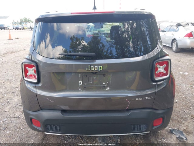 Aukcja sprzedaży 2017 Jeep Renegade Limited, vin: ZACCJADB1HPE55523, numer aukcji: 45770846