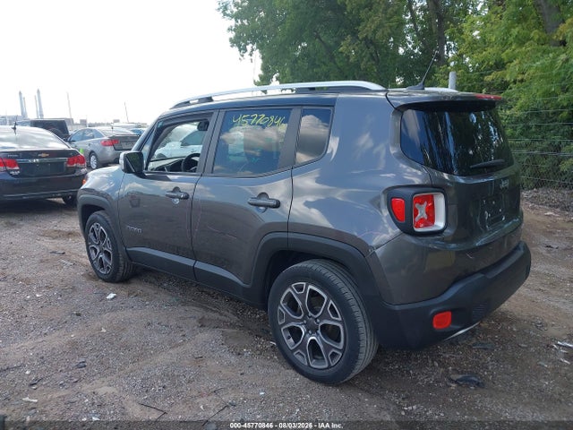 Aukcja sprzedaży 2017 Jeep Renegade Limited, vin: ZACCJADB1HPE55523, numer aukcji: 45770846