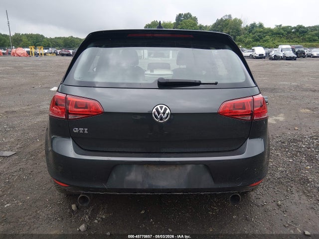 2017 Volkswagen Golf Gti Autobahn 4-door/s 4-door/se 4-door/sport 4-door მანქანა იყიდება აუქციონზე, vin: 3VW4T7AU1HM022145, აუქციონის ნომერი: 45770857
