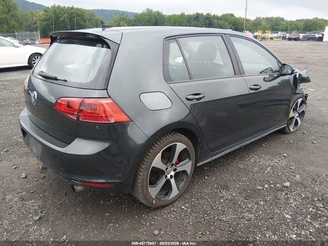 2017 Volkswagen Golf Gti Autobahn 4-door/s 4-door/se 4-door/sport 4-door მანქანა იყიდება აუქციონზე, vin: 3VW4T7AU1HM022145, აუქციონის ნომერი: 45770857