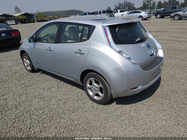 45770858 :رقم المزاد ، JN1AZ0CP7BT001105 vin ، 2011 Nissan Leaf Sl مزاد بيع