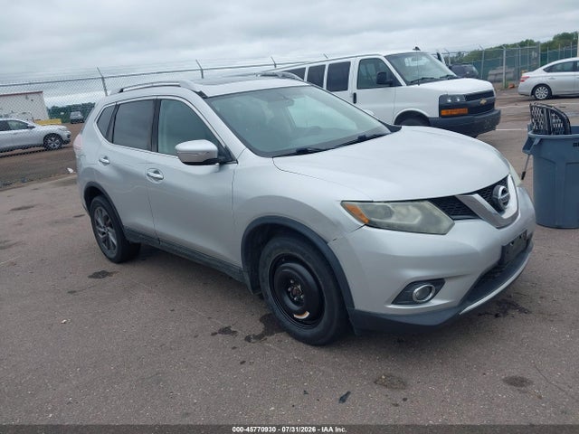 Продаж на аукціоні авто 2016 Nissan Rogue Sl, vin: 5N1AT2MV9GC841834, номер лоту: 45770930