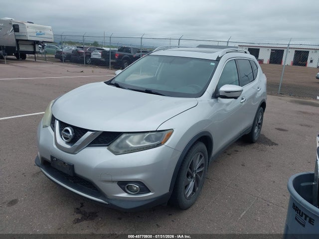 2016 Nissan Rogue Sl მანქანა იყიდება აუქციონზე, vin: 5N1AT2MV9GC841834, აუქციონის ნომერი: 45770930