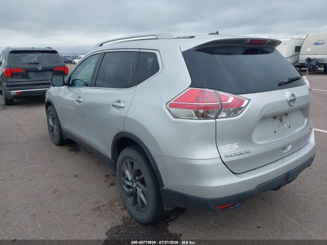 2016 Nissan Rogue Sl მანქანა იყიდება აუქციონზე, vin: 5N1AT2MV9GC841834, აუქციონის ნომერი: 45770930