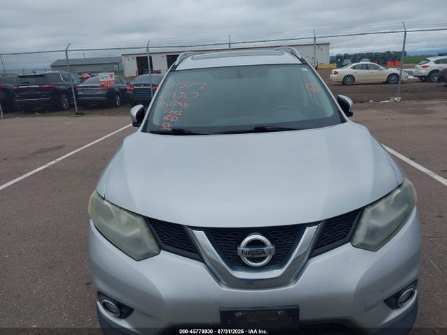 2016 Nissan Rogue Sl მანქანა იყიდება აუქციონზე, vin: 5N1AT2MV9GC841834, აუქციონის ნომერი: 45770930