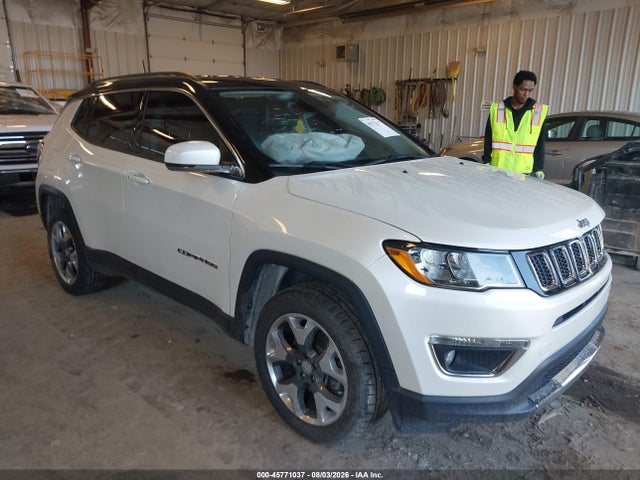 Продаж на аукціоні авто 2018 Jeep Compass Limited 4x4, vin: 3C4NJDCB2JT329004, номер лоту: 45771037