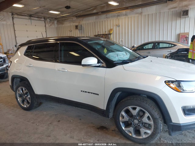 Продаж на аукціоні авто 2018 Jeep Compass Limited 4x4, vin: 3C4NJDCB2JT329004, номер лоту: 45771037