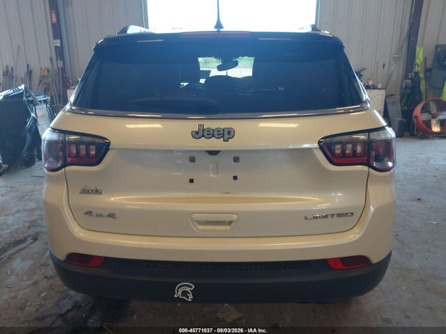 Продаж на аукціоні авто 2018 Jeep Compass Limited 4x4, vin: 3C4NJDCB2JT329004, номер лоту: 45771037