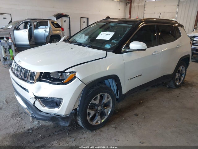 Продаж на аукціоні авто 2018 Jeep Compass Limited 4x4, vin: 3C4NJDCB2JT329004, номер лоту: 45771037