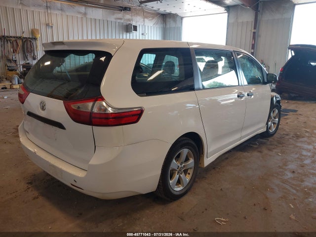 2018 Toyota Sienna L 7 Passenger მანქანა იყიდება აუქციონზე, vin: 5TDZZ3DC4JS928038, აუქციონის ნომერი: 45771043