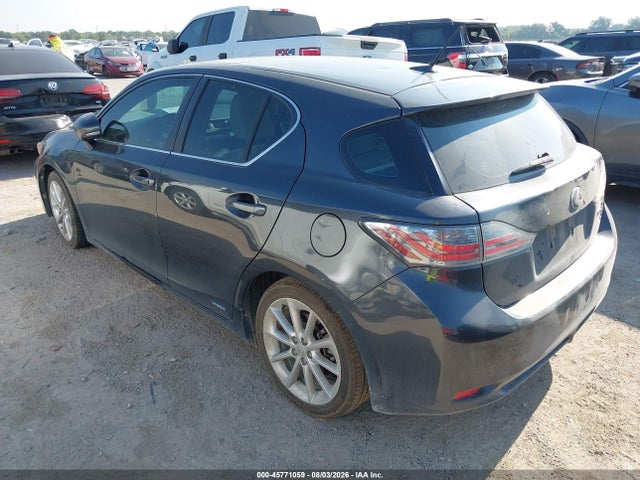 45771059 :رقم المزاد ، JTHKD5BH0B2029923 vin ، 2011 Lexus Ct 200h Premium مزاد بيع
