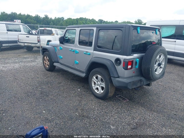 Aukcja sprzedaży 2018 Jeep Wrangler Unlimited Sport S 4x4, vin: 1C4HJXDG2JW147175, numer aukcji: 45771078