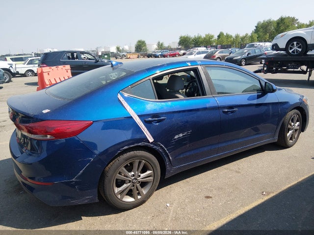 2018 Hyundai Elantra Sel მანქანა იყიდება აუქციონზე, vin: 5NPD84LF7JH348027, აუქციონის ნომერი: 45771095
