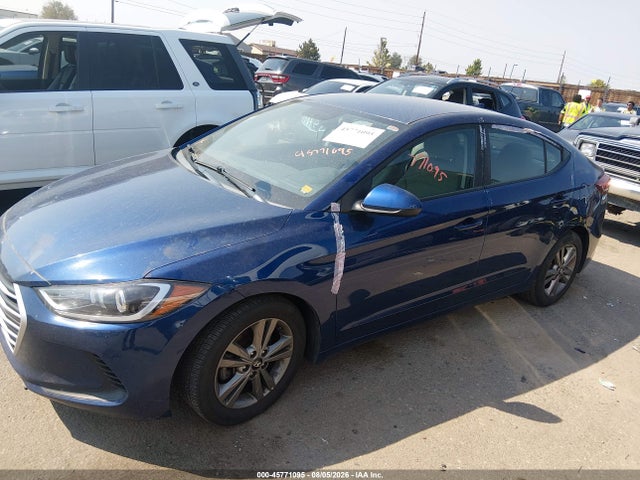 2018 Hyundai Elantra Sel მანქანა იყიდება აუქციონზე, vin: 5NPD84LF7JH348027, აუქციონის ნომერი: 45771095