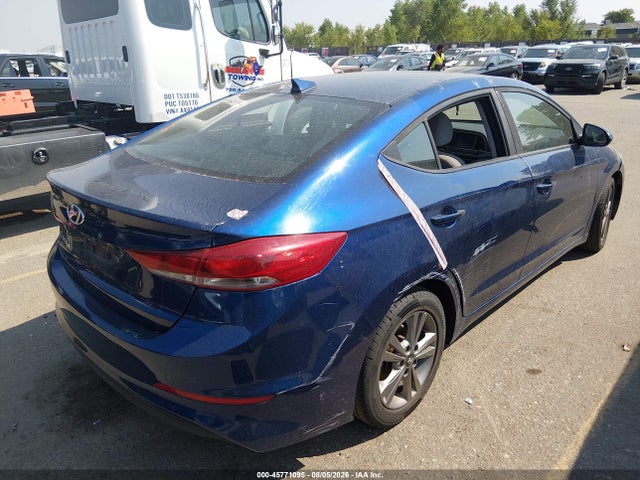 2018 Hyundai Elantra Sel მანქანა იყიდება აუქციონზე, vin: 5NPD84LF7JH348027, აუქციონის ნომერი: 45771095