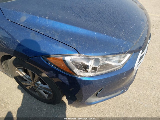 2018 Hyundai Elantra Sel მანქანა იყიდება აუქციონზე, vin: 5NPD84LF7JH348027, აუქციონის ნომერი: 45771095