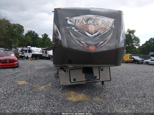 45771113 :رقم المزاد ، 5ZT3ST5F9FG300169 vin ، 2019 Forest River Spartan 1240x Toy Hauler 5th Whl Travel Trailer مزاد بيع
