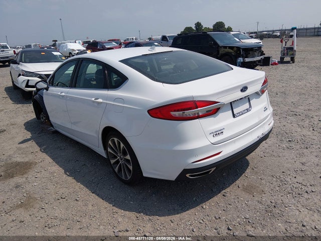 Продажа на аукционе авто 2020 Ford Fusion Se, vin: 3FA6P0T90LR191462, номер лота: 45771120