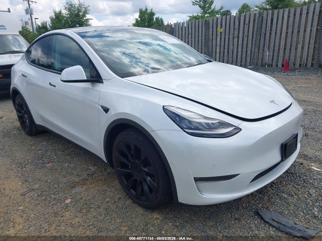 Aukcja sprzedaży 2021 Tesla Model Y Long Range Dual Motor All-wheel Drive, vin: 5YJYGDEE7MF074341, numer aukcji: 45771134