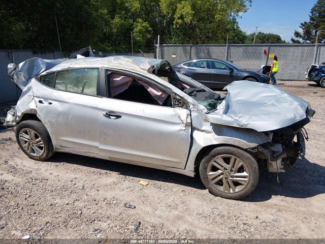 2019 Hyundai Elantra Sel მანქანა იყიდება აუქციონზე, vin: 5NPD84LF7KH443043, აუქციონის ნომერი: 45771151