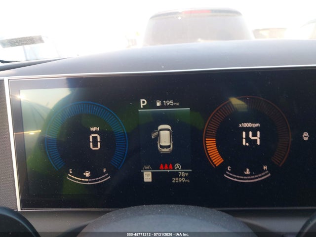 2025 Hyundai Tucson Sel მანქანა იყიდება აუქციონზე, vin: 5NMJBCDE2SH594437, აუქციონის ნომერი: 45771212