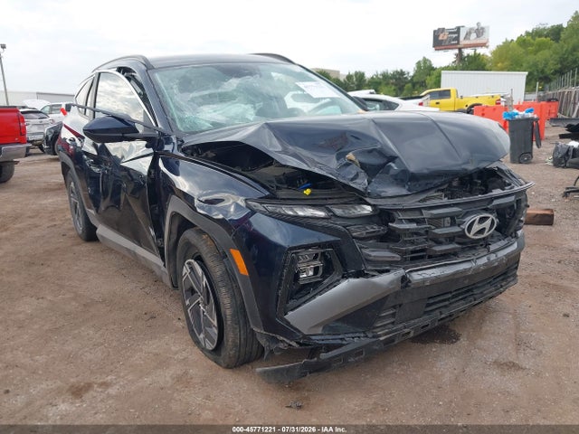 2025 Hyundai Tucson Hybrid Blue მანქანა იყიდება აუქციონზე, vin: KM8JBDD18SU290777, აუქციონის ნომერი: 45771221