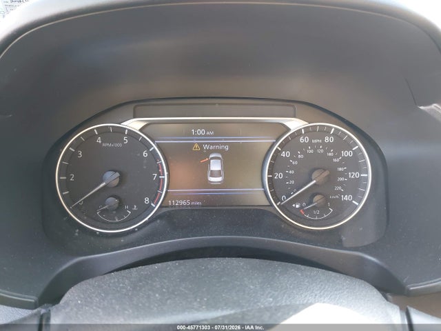 2019 Nissan Altima 2.5 Sr მანქანა იყიდება აუქციონზე, vin: 1N4BL4CV9KC132017, აუქციონის ნომერი: 45771303