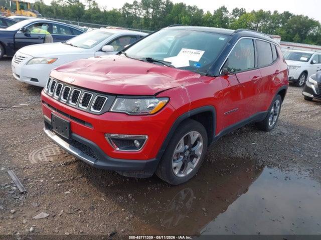 Продажа на аукционе авто 2021 Jeep Compass Limited 4x4, vin: 3C4NJDCB2MT544547, номер лота: 45771309