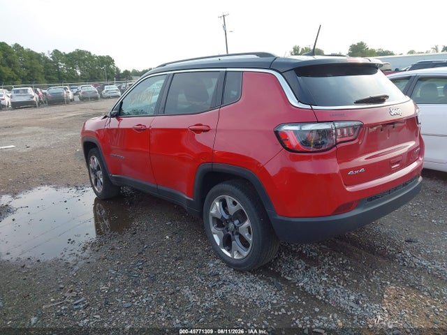 Продажа на аукционе авто 2021 Jeep Compass Limited 4x4, vin: 3C4NJDCB2MT544547, номер лота: 45771309