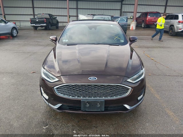 2019 Ford Fusion Energi Titanium მანქანა იყიდება აუქციონზე, vin: 3FA6P0SU7KR258613, აუქციონის ნომერი: 45771311