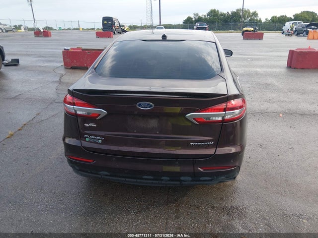 2019 Ford Fusion Energi Titanium მანქანა იყიდება აუქციონზე, vin: 3FA6P0SU7KR258613, აუქციონის ნომერი: 45771311