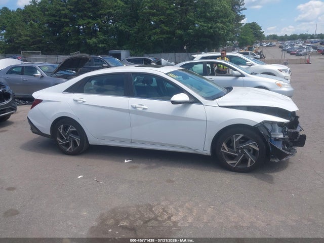 2025 Hyundai Elantra Sel Convenience მანქანა იყიდება აუქციონზე, vin: KMHLS4DG3SU940984, აუქციონის ნომერი: 45771438