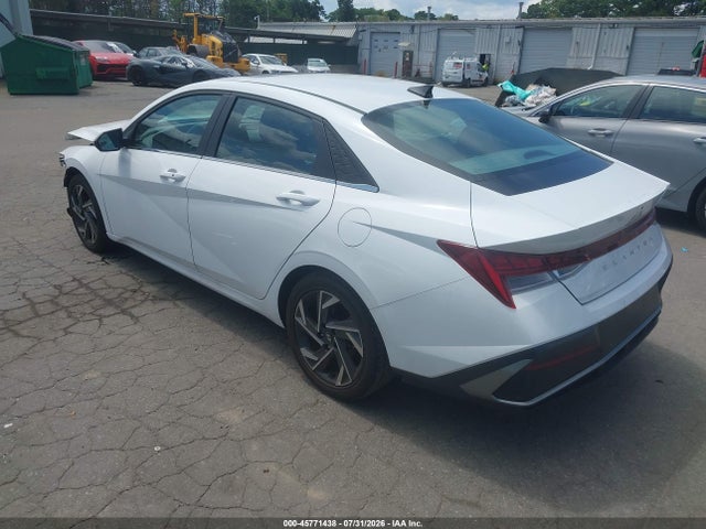 2025 Hyundai Elantra Sel Convenience მანქანა იყიდება აუქციონზე, vin: KMHLS4DG3SU940984, აუქციონის ნომერი: 45771438