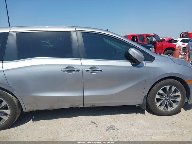 2022 Honda Odyssey Ex-l მანქანა იყიდება აუქციონზე, vin: 5FNRL6H76NB028493, აუქციონის ნომერი: 45771444