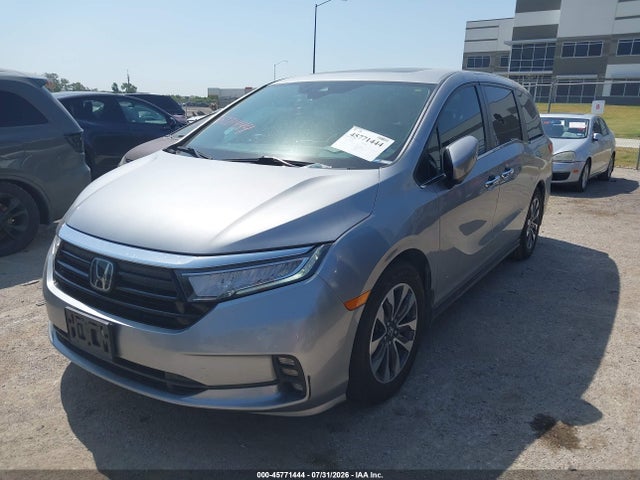 2022 Honda Odyssey Ex-l მანქანა იყიდება აუქციონზე, vin: 5FNRL6H76NB028493, აუქციონის ნომერი: 45771444