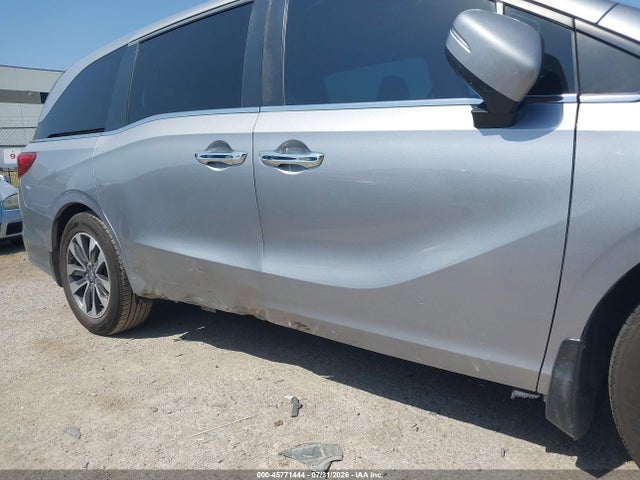 2022 Honda Odyssey Ex-l მანქანა იყიდება აუქციონზე, vin: 5FNRL6H76NB028493, აუქციონის ნომერი: 45771444