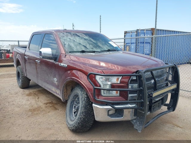 45771460 :رقم المزاد ، 1FTEW1EG7FFA15374 vin ، 2015 Ford F-150 King Ranch مزاد بيع
