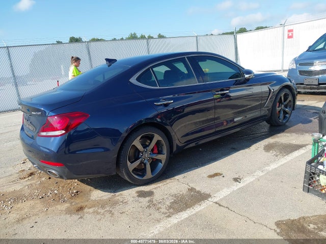 2019 Genesis G70 მანქანა იყიდება აუქციონზე, vin: KMTG34LE4KU027347, აუქციონის ნომერი: 45771475
