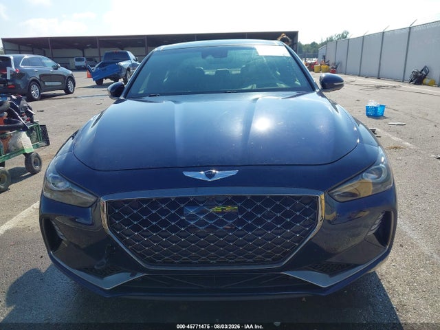 2019 Genesis G70 მანქანა იყიდება აუქციონზე, vin: KMTG34LE4KU027347, აუქციონის ნომერი: 45771475